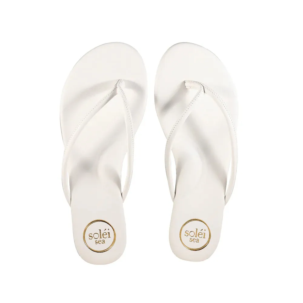 Vivie Sandal in White