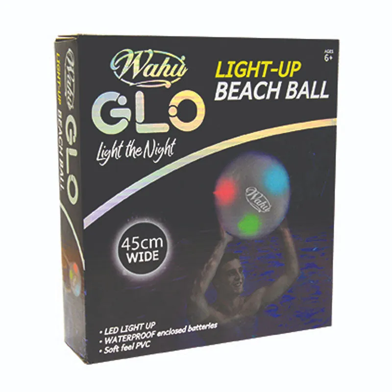 WAHU GLO LIGHT UP BEACH BALL