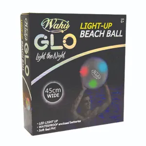 WAHU GLO LIGHT UP BEACH BALL