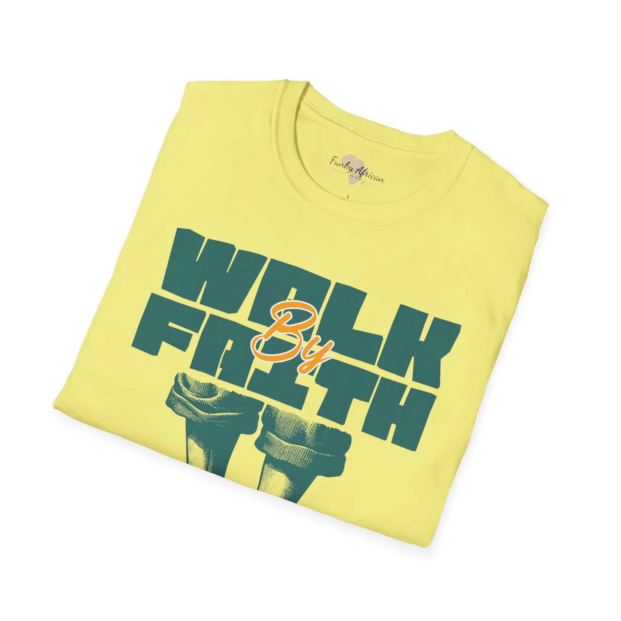 Walk by faith unisex tee
