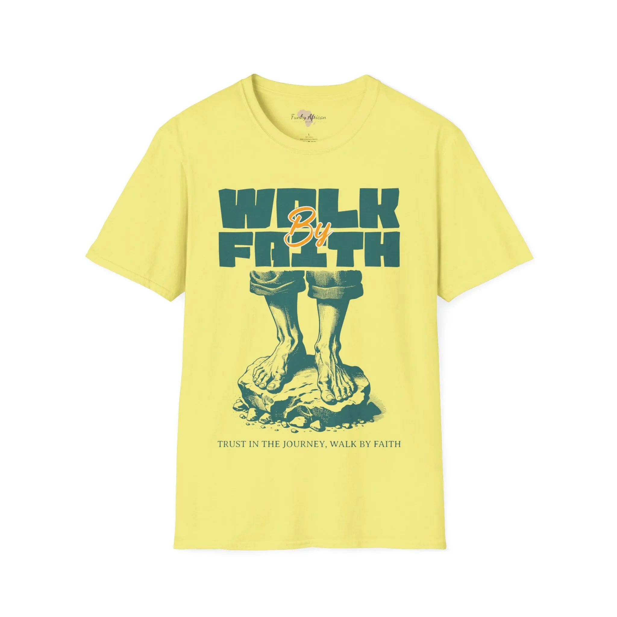 Walk by faith unisex tee