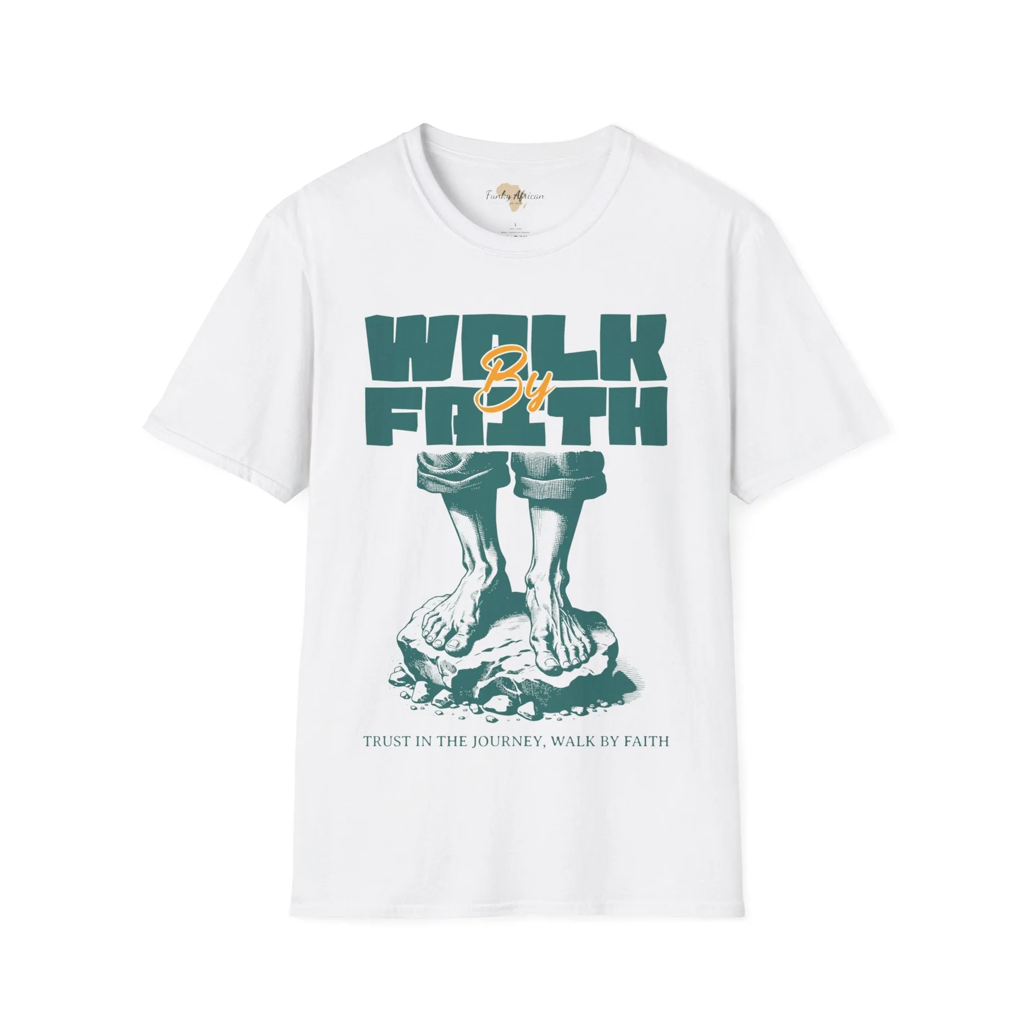 Walk by faith unisex tee