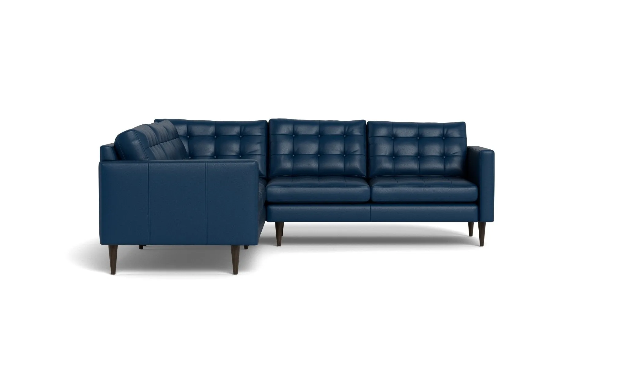 Wallace 102" Leather Corner Sectional