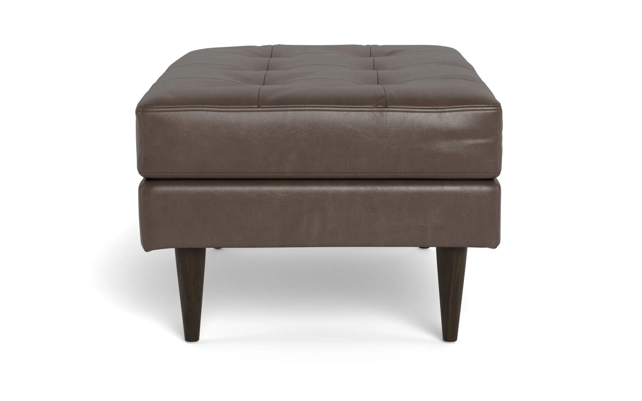 Wallace Leather Ottoman