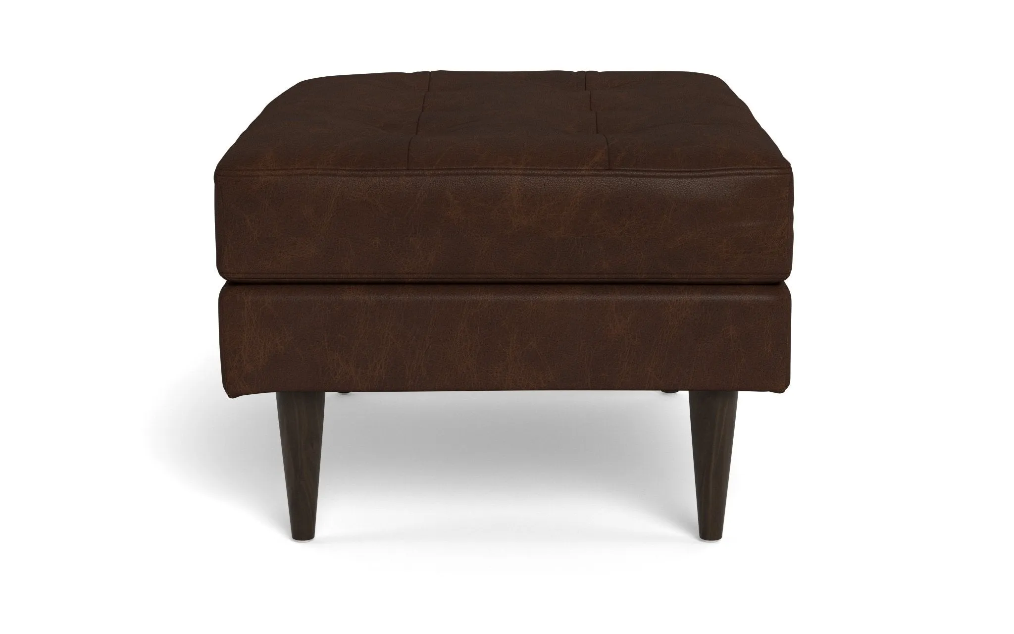 Wallace Leather Ottoman