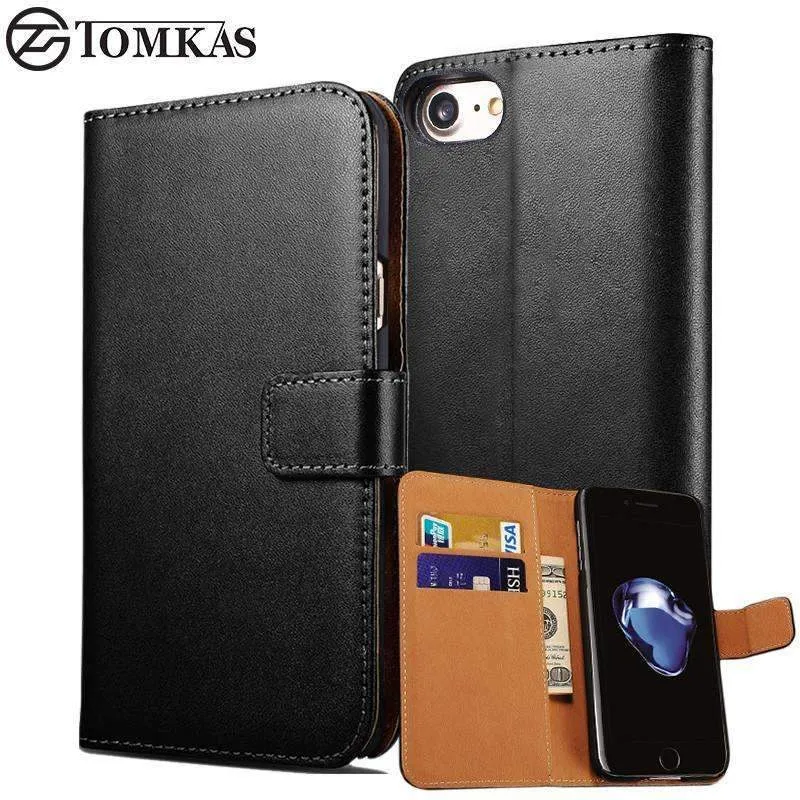 Wallet Flip Cover Phone Bag Stand With Card Holder