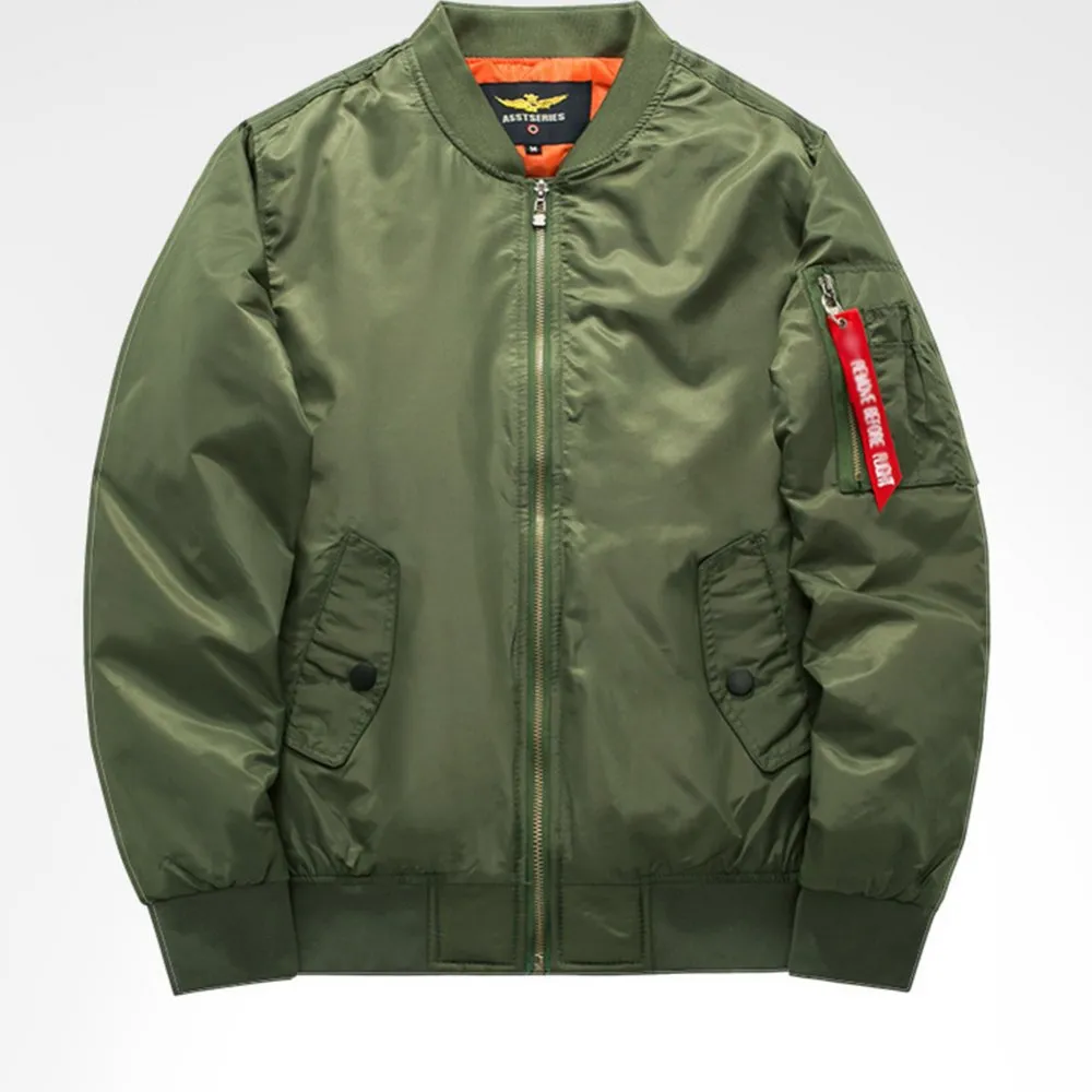 Warm Winter Casual Jacket - Navy blue_L