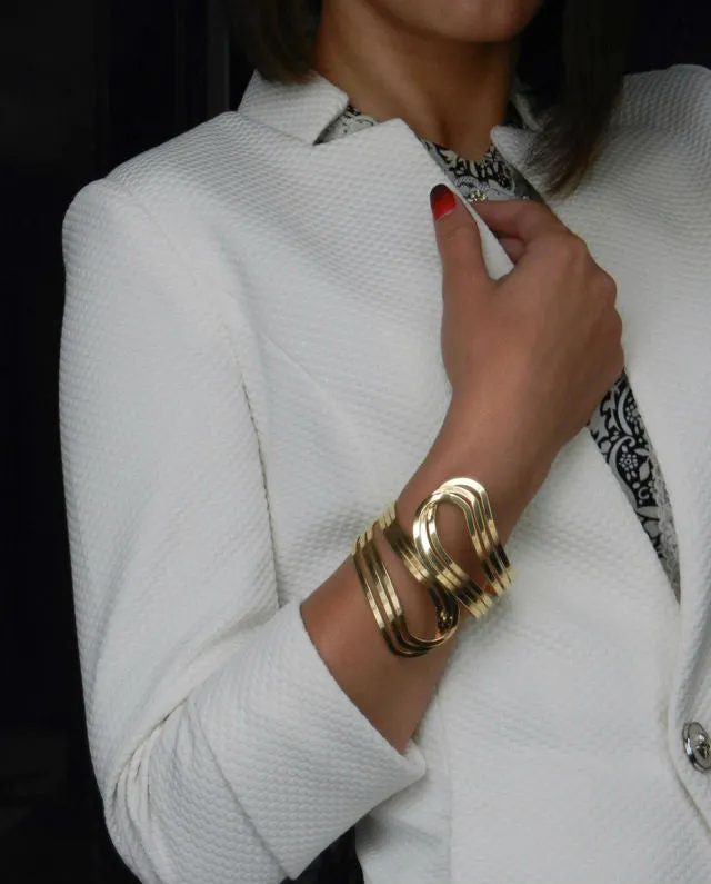 Water Drop Touching Cuff