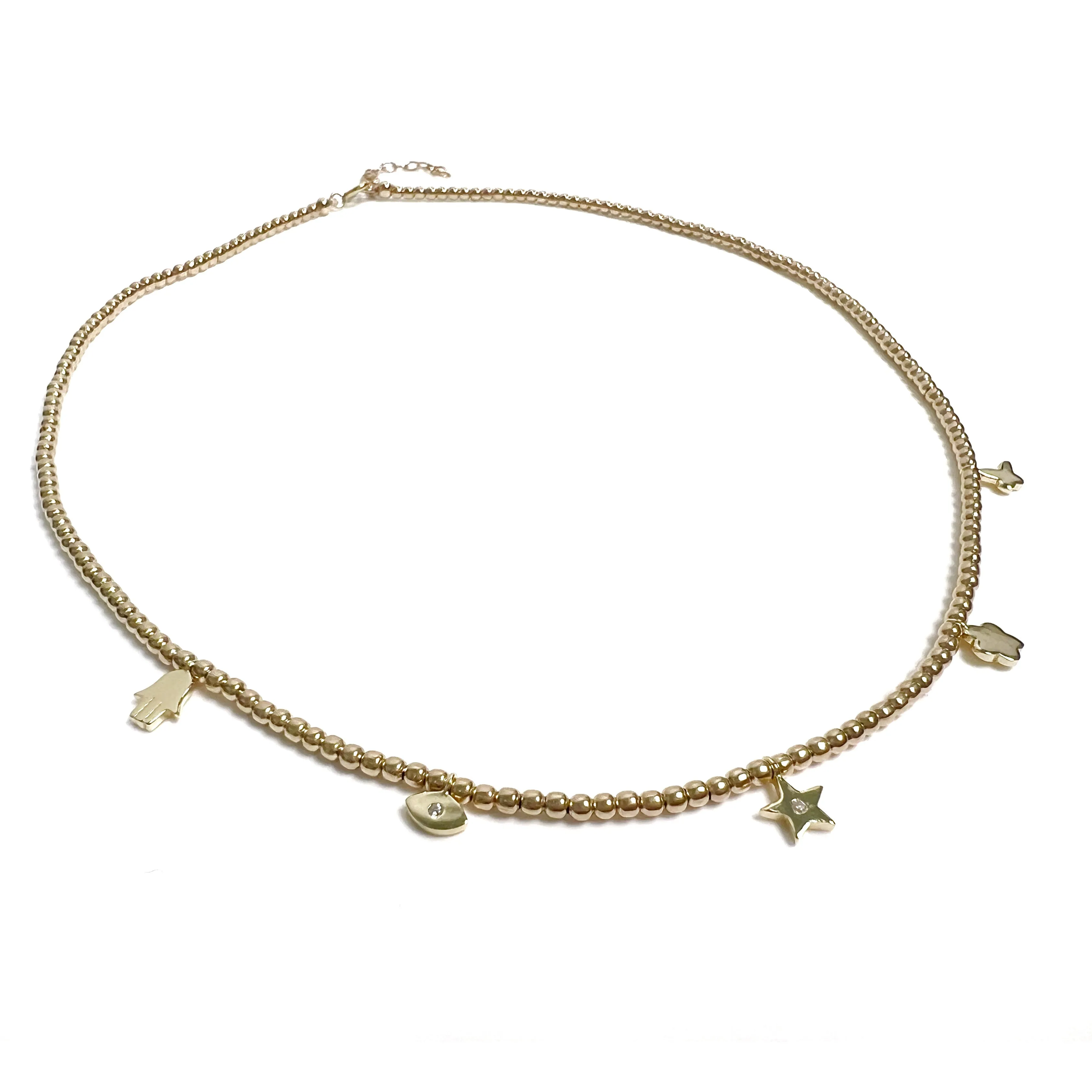 Water Resistant Mini Charm Necklace