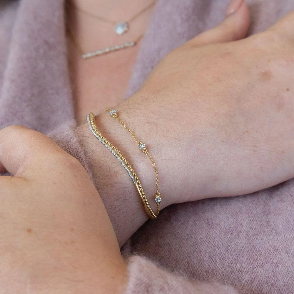 Wave of Life Cuff Bracelet