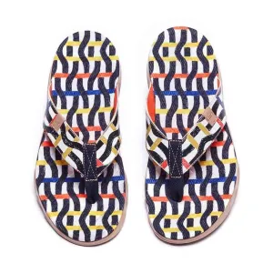 Weaving Line Flip Flops Majorca Women