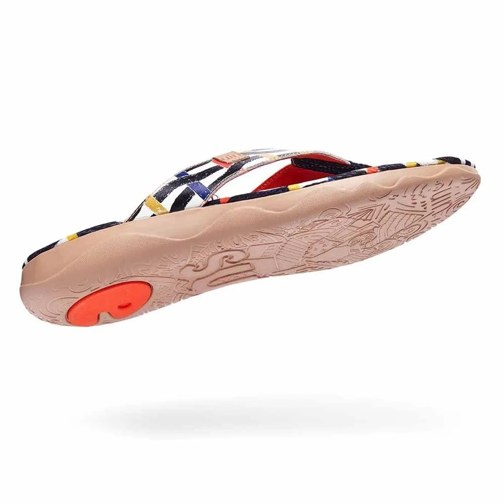 Weaving Line Flip Flops Majorca Women