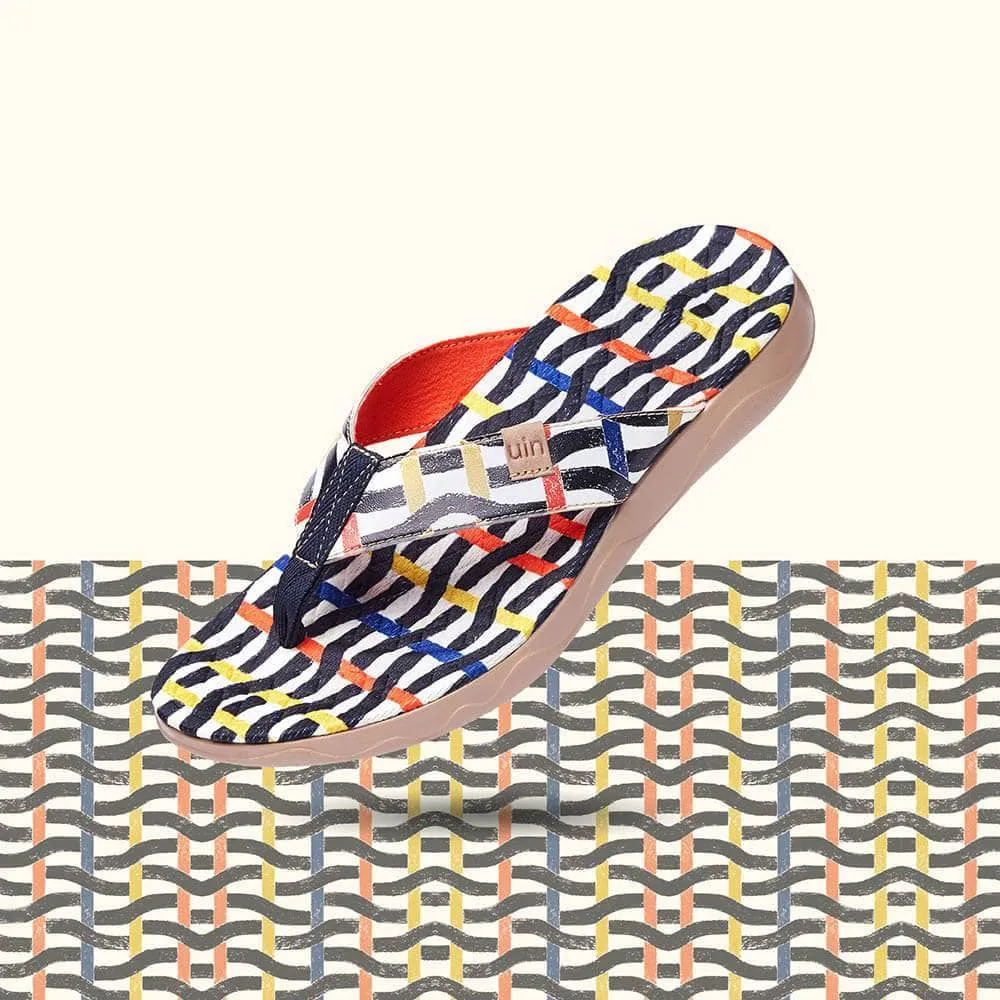 Weaving Line Flip Flops Majorca Women