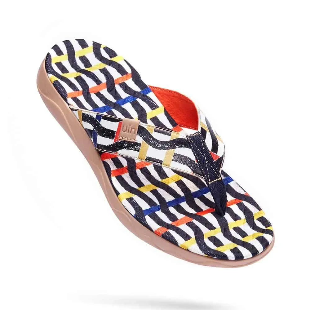 Weaving Line Flip Flops Majorca Women