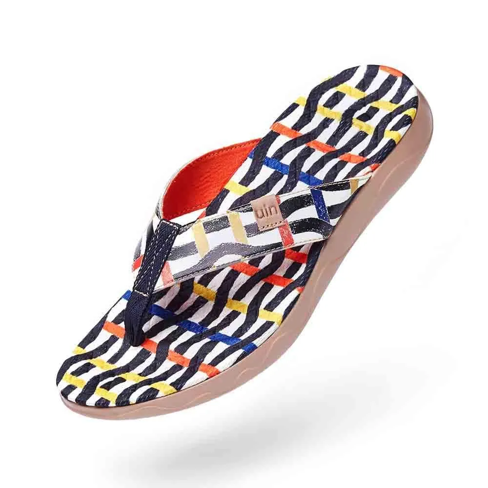 Weaving Line Flip Flops Majorca Women