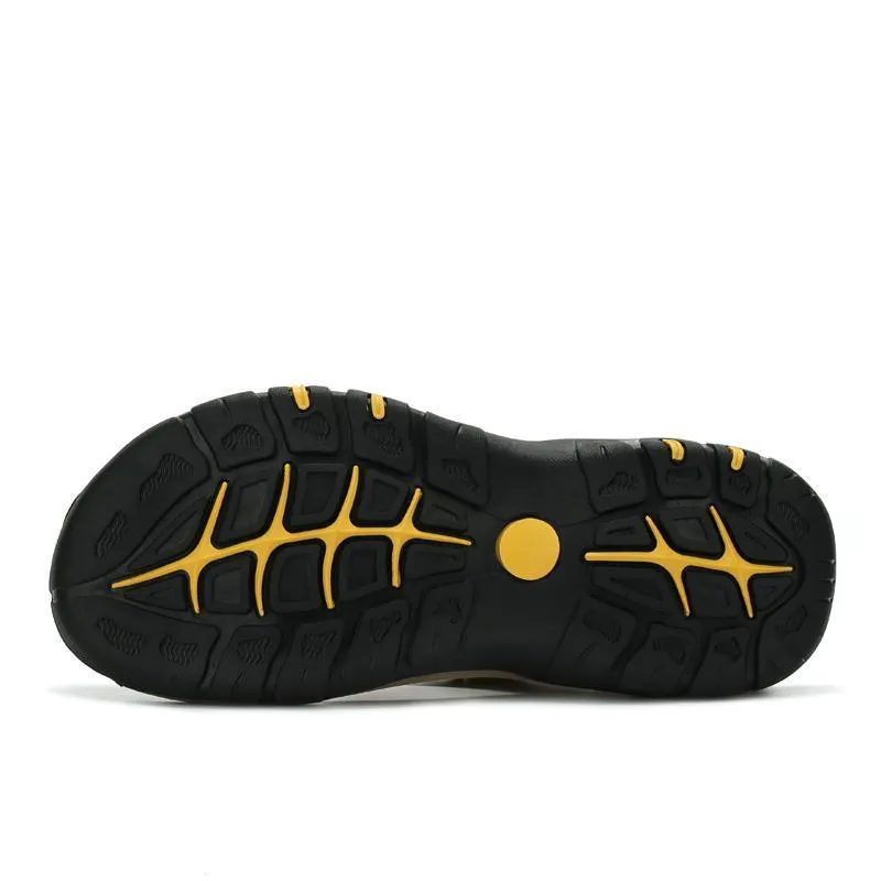 West Louis™ Genuine Leather Summer Sandals