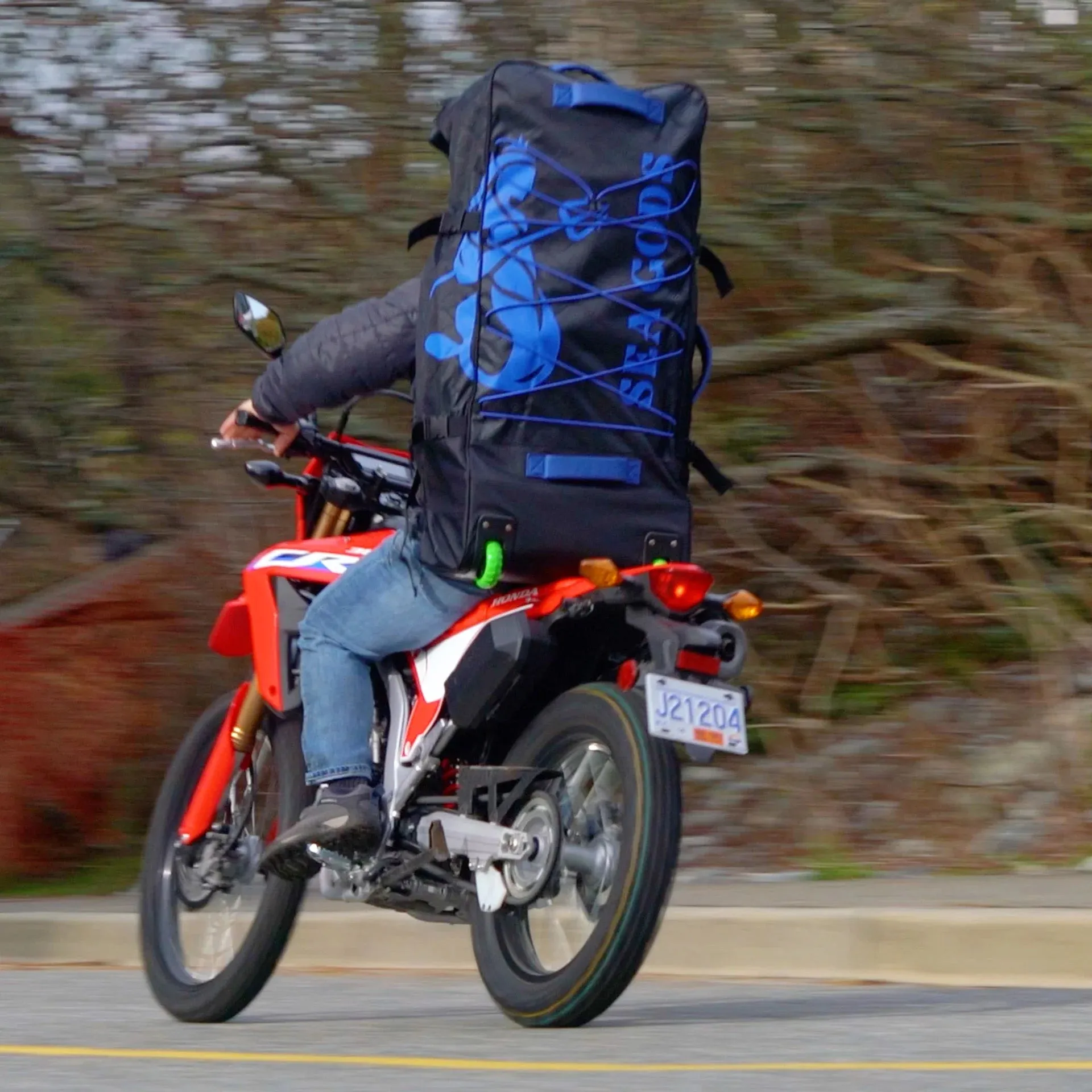 Wheelie iSUP Backpack - Sea Gods