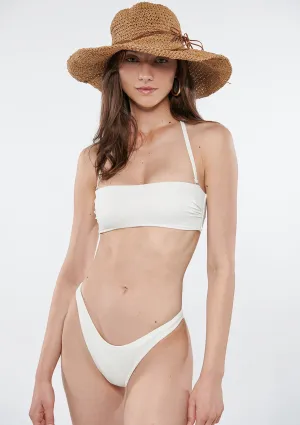 White Bikini Top