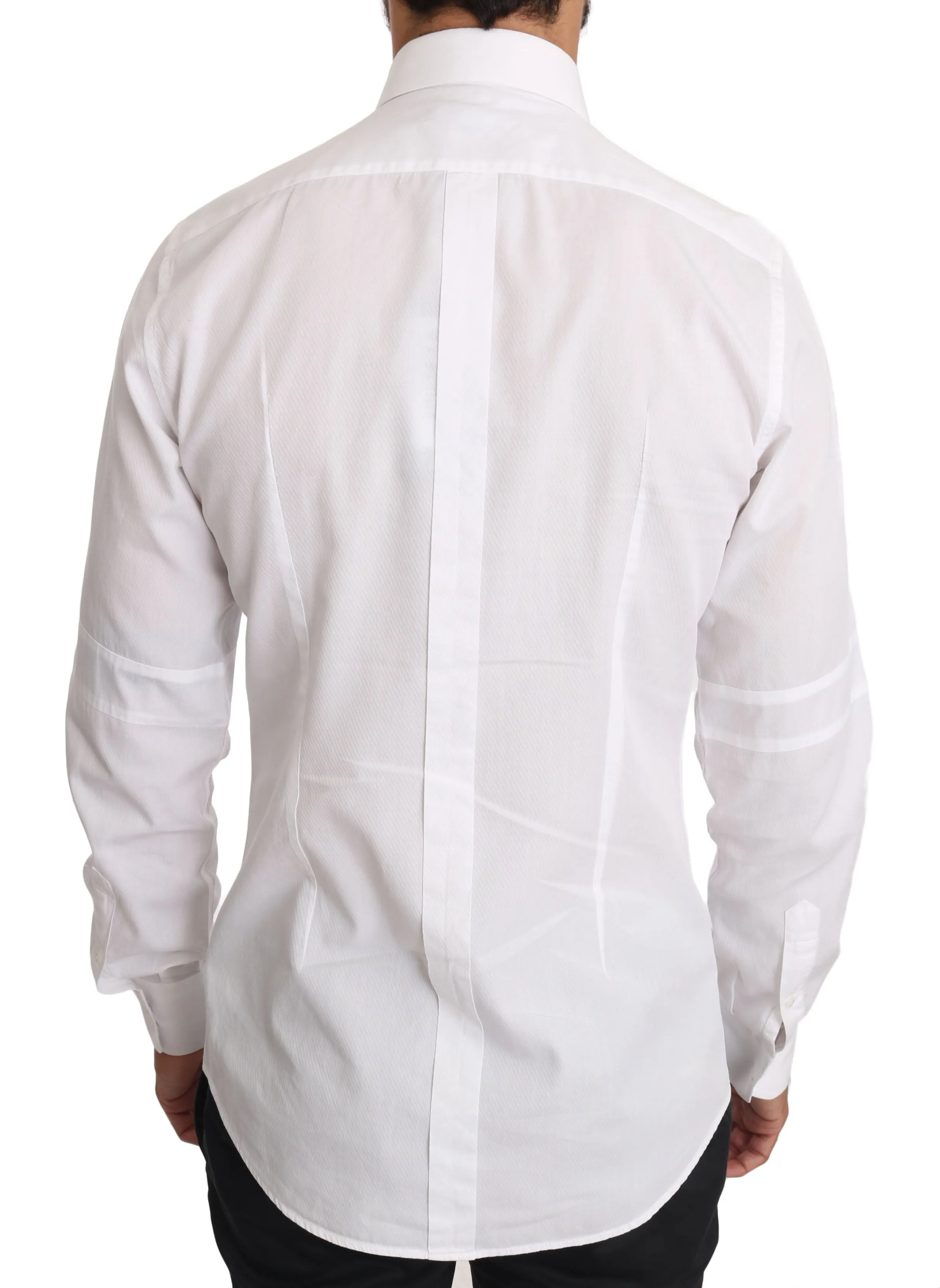 White Cotton 100% GOLD Shirt