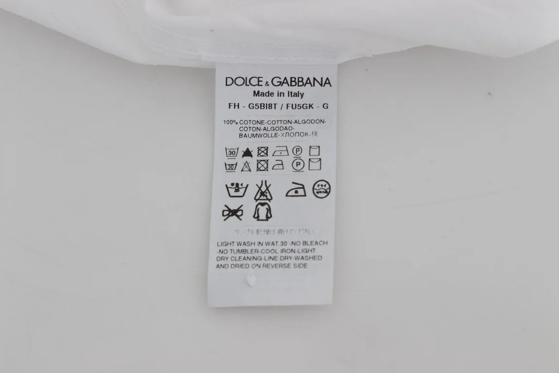 White Cotton Spread Formal Shirt