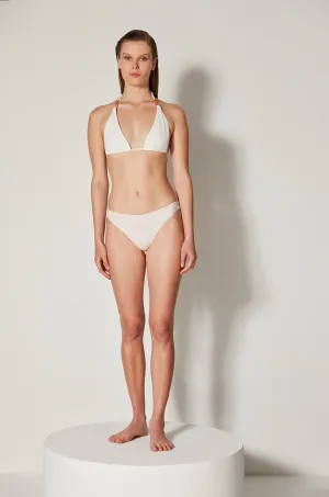 White Puccini Triangle Bikini Set