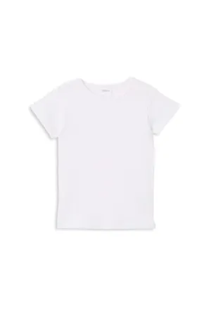 White  Rib Summer Tee