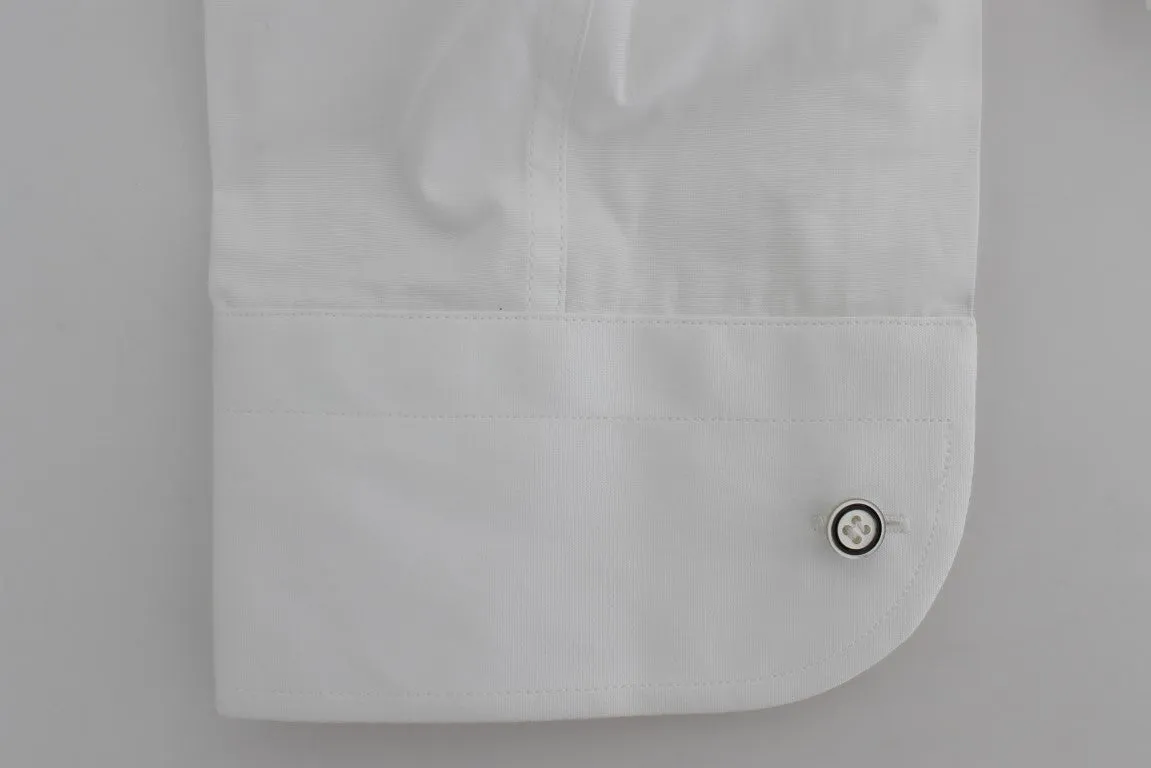 White Slim Fit Formal Cotton Shirt