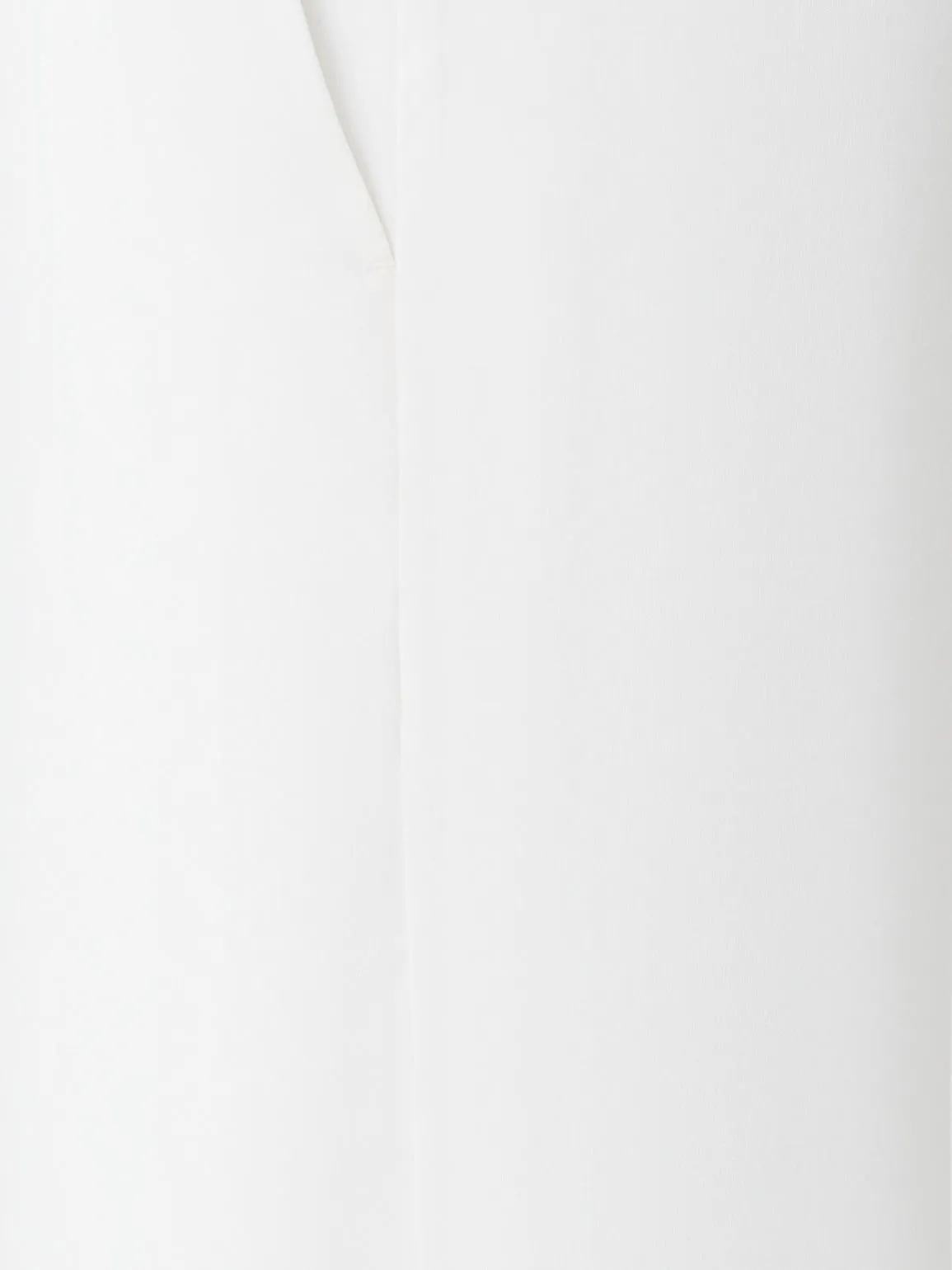 Wide Straight Silk Pants