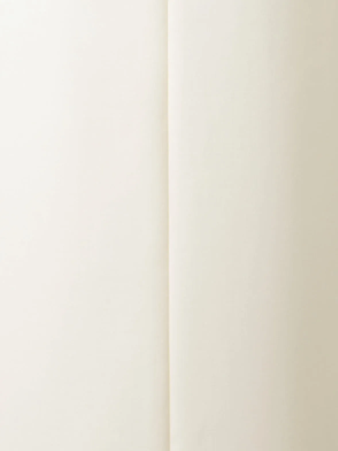 Wide Straight Wool Double-Face Pants