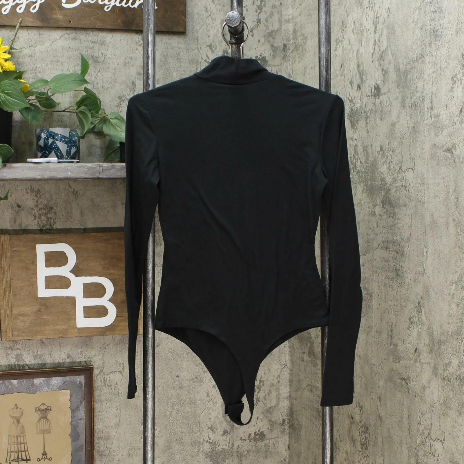 Wild Fable Women's Long Sleeve Mock Turtleneck Bodysuit