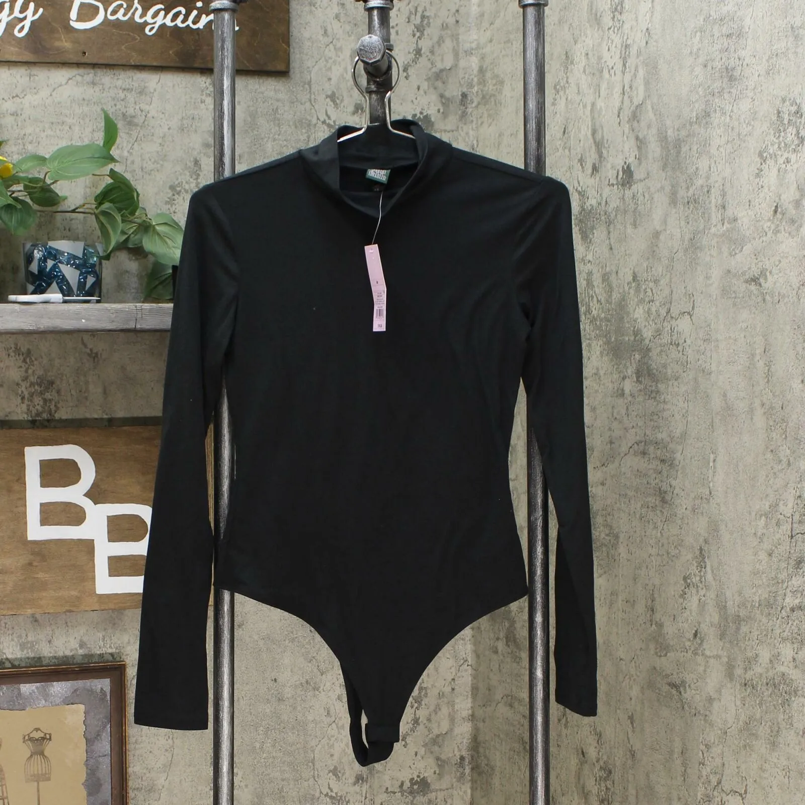 Wild Fable Women's Long Sleeve Mock Turtleneck Bodysuit