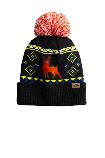 Wild Pom Beanie