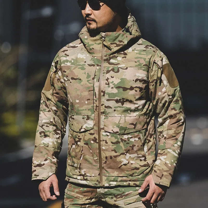 Winter Parka Camouflage Coat Combat Military Clothing