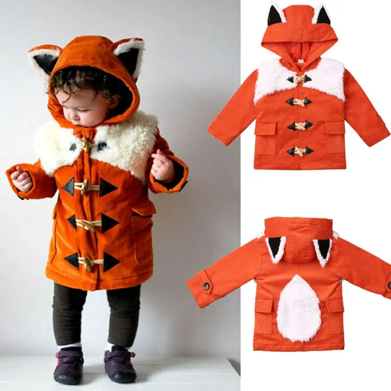 Winter Toddler Animal Style coat