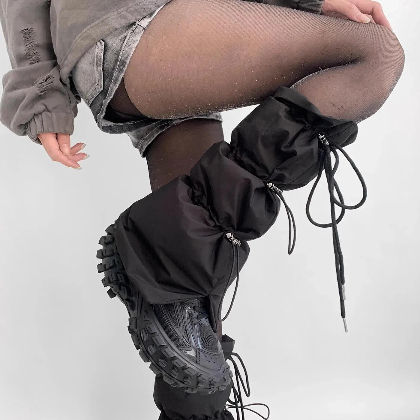 Winter Windproof Down Cotton Leg Warmers – Ultimate Cold-Weather Protection
