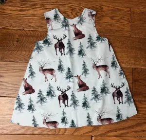 Winter woodland adventure A-Line Dress 0-4 years