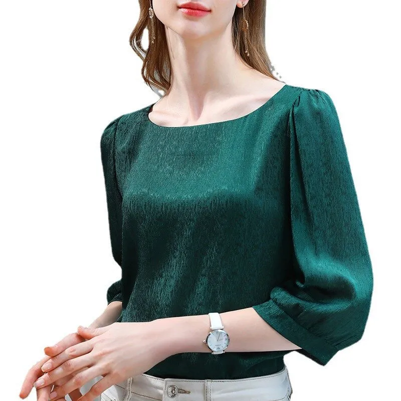 Women 2021 summer new small shirt