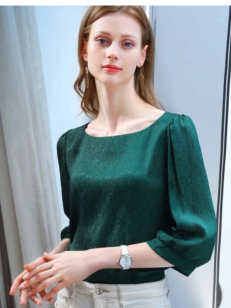 Women 2021 summer new small shirt