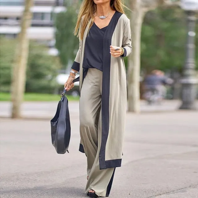 Women Casual Loose Three Piece Set