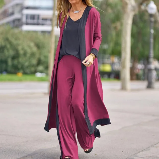 Women Casual Loose Three Piece Set