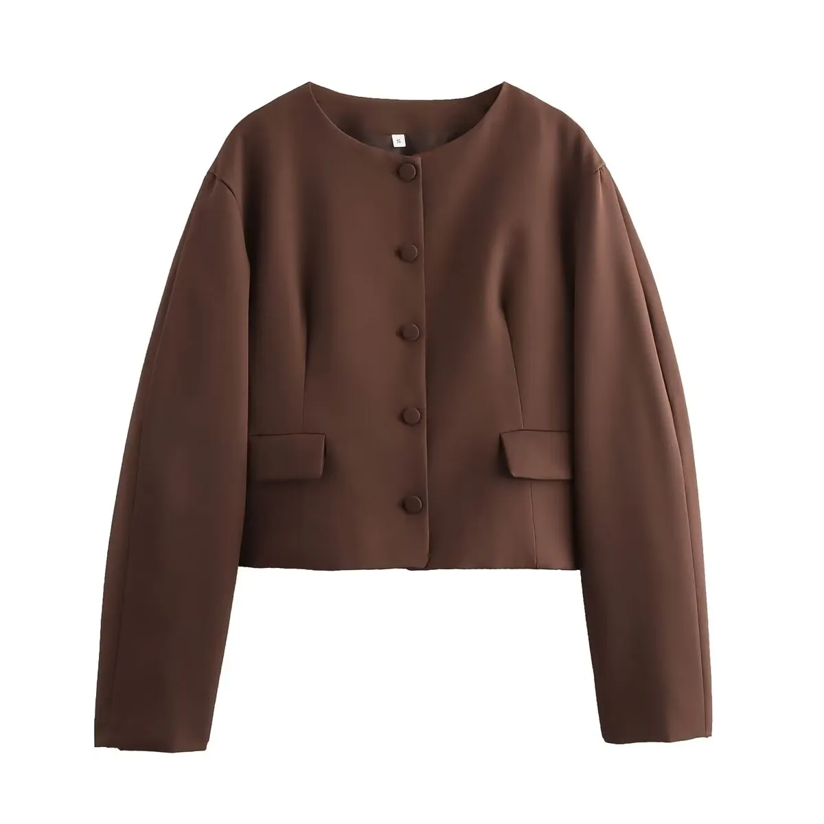 Women Clothing Autumn Winter Balloon Blazer