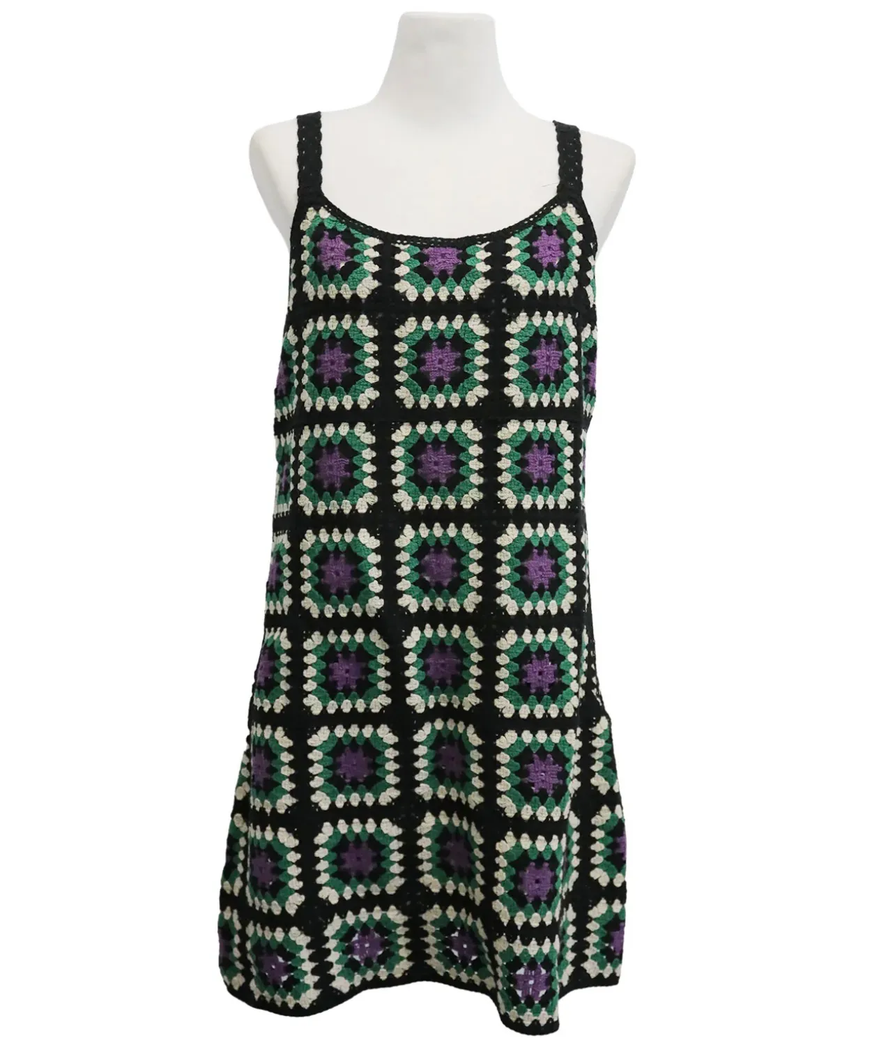Women Clothing Crocheted Strap Dress Casual Wild Slimming