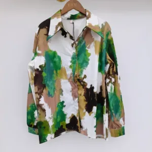 Women Fashion Vintage Blouse