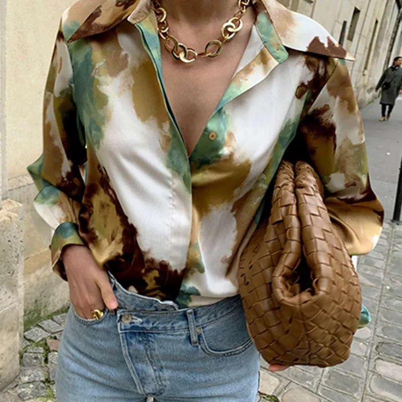 Women Fashion Vintage Blouse