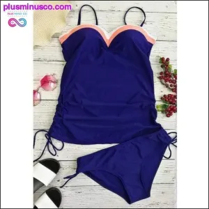 Women Two Pieces High Waist Bathing Swimming