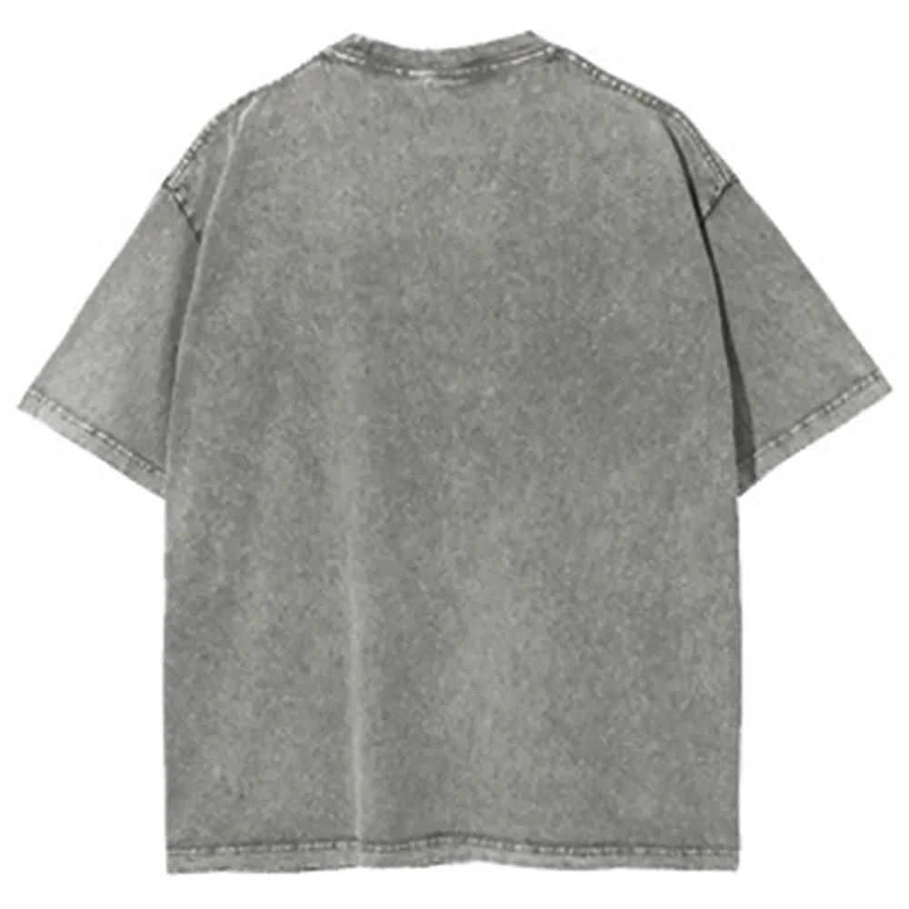 Women Washed Vintage Different You Graphic Tee