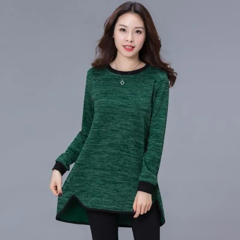 WomenLong Sleeve Casual Loose Top