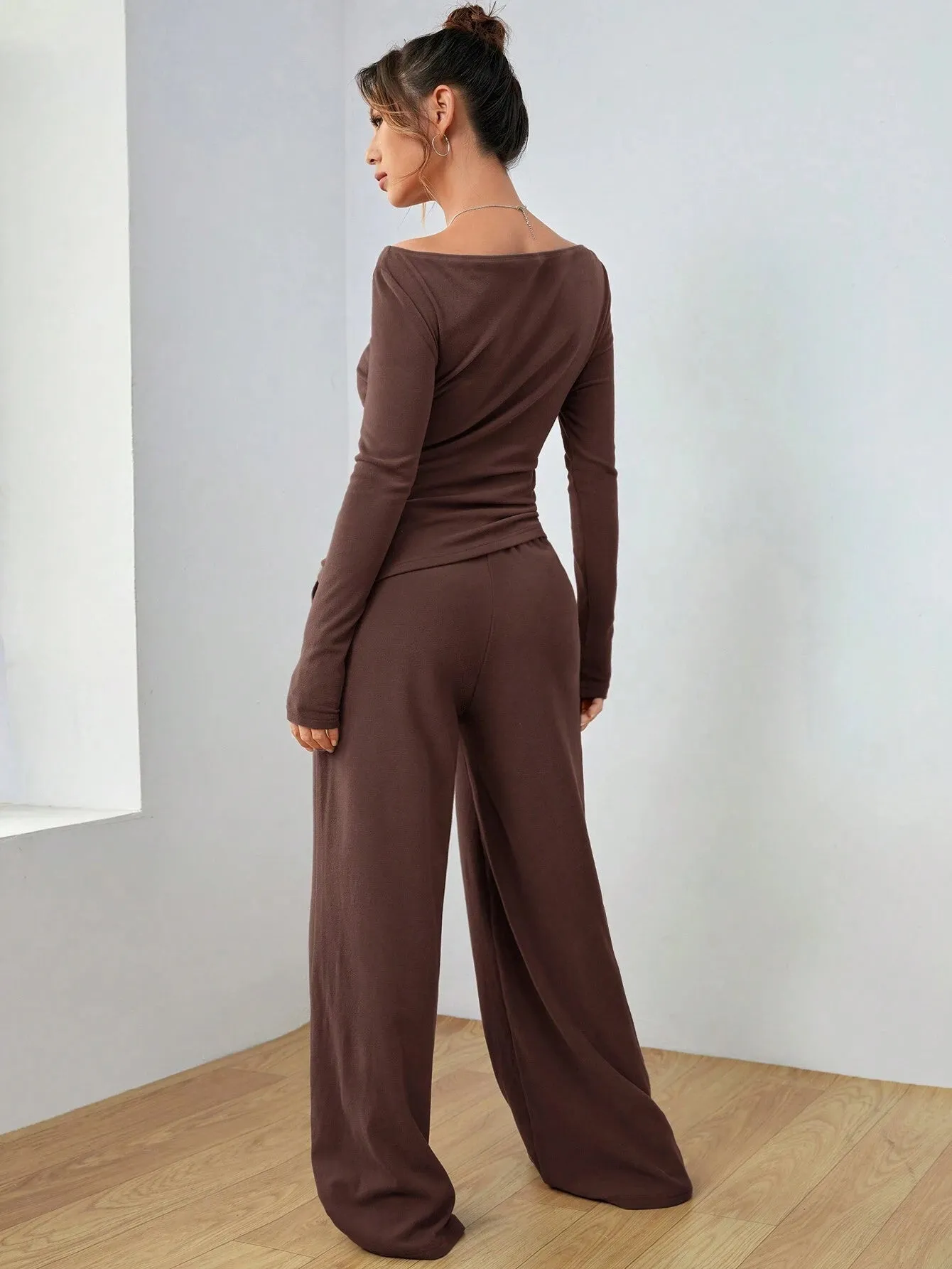 Women's Clothing Irregular Casual Long-sleeve Suit