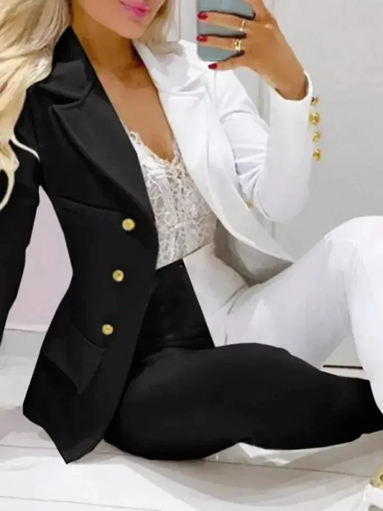 Women's Formal Office Pant Set