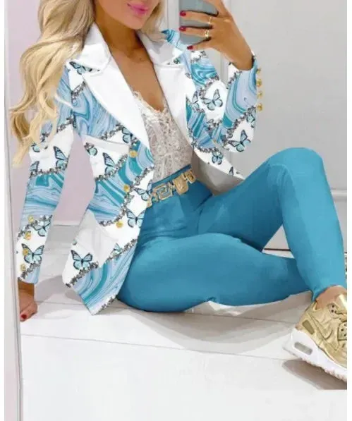 Women's Formal Office Pant Set